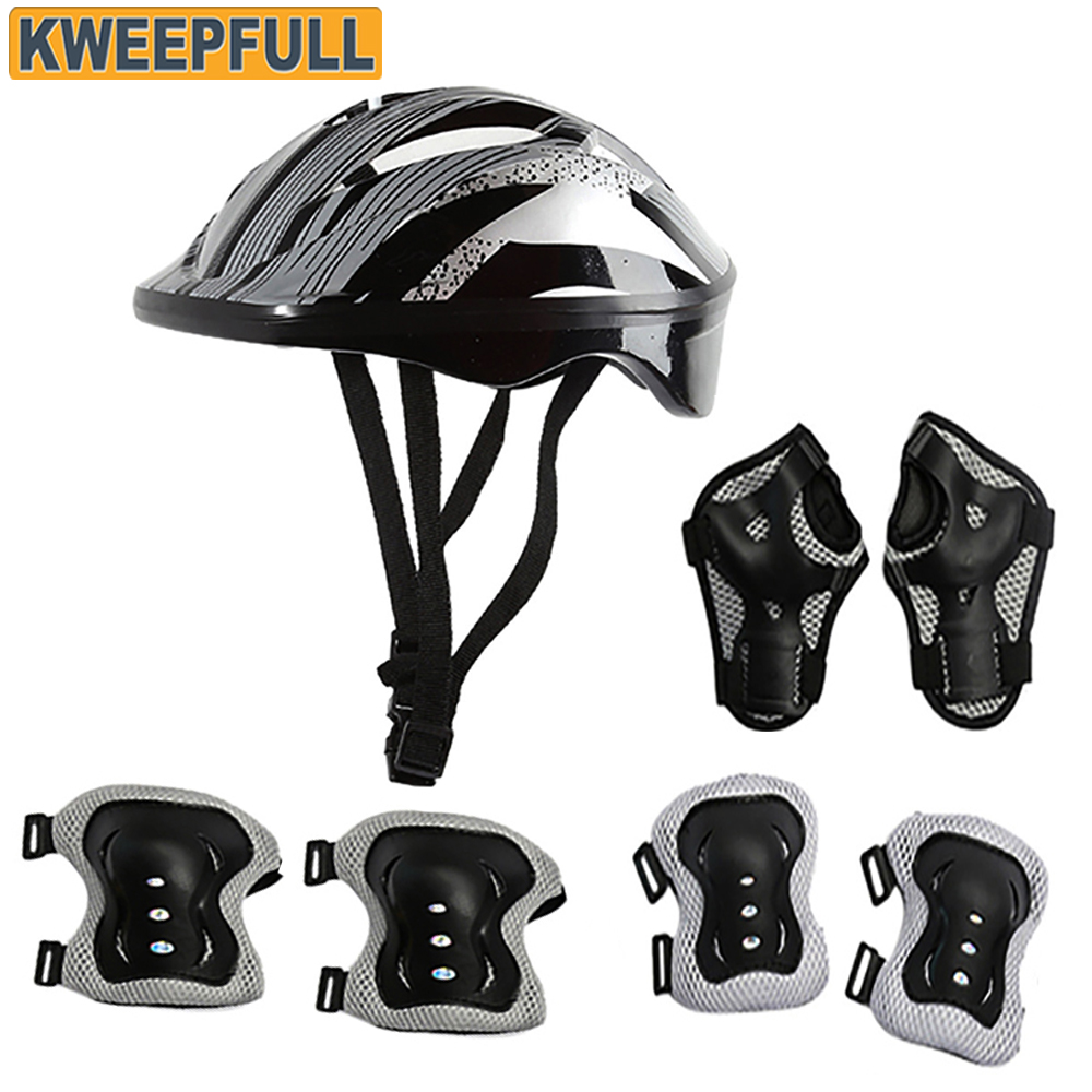 Cycling Gear Kids - Kids Bike Helmet Protection Gear Set