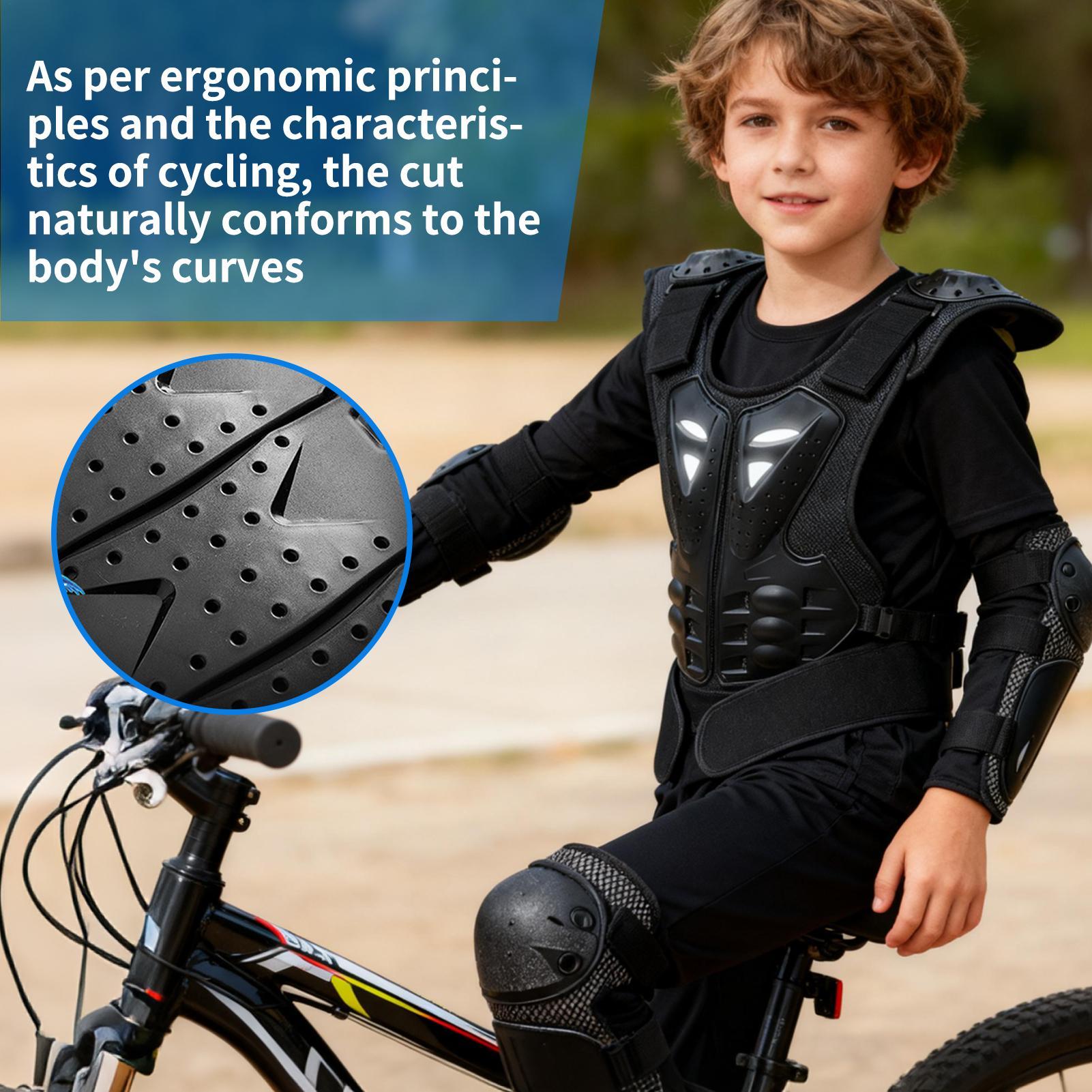 Youth Motocross Gear Chest Pro - Cycling Gear Kids recension och pris