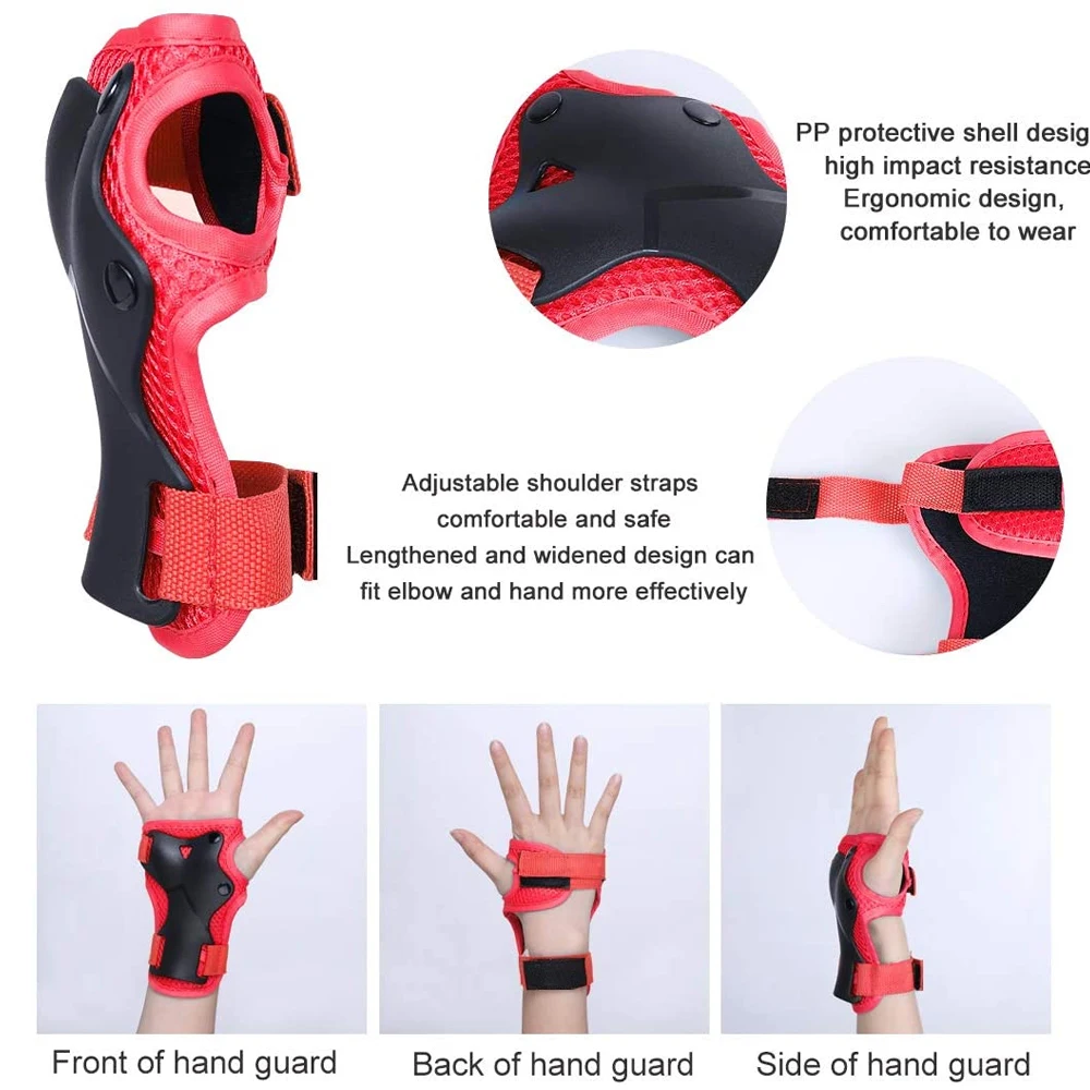 7Pcs/Set Roller Skating Kids B - Cycling Gear Kids recension och pris