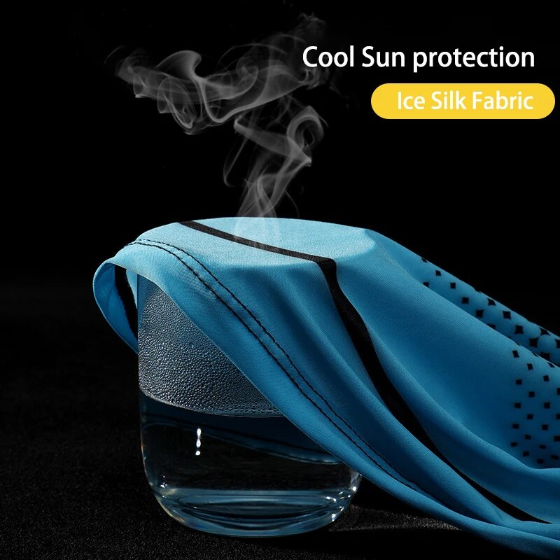 2Pcs Set Sun UV Protection Lon - Cycling Glove recension och pris