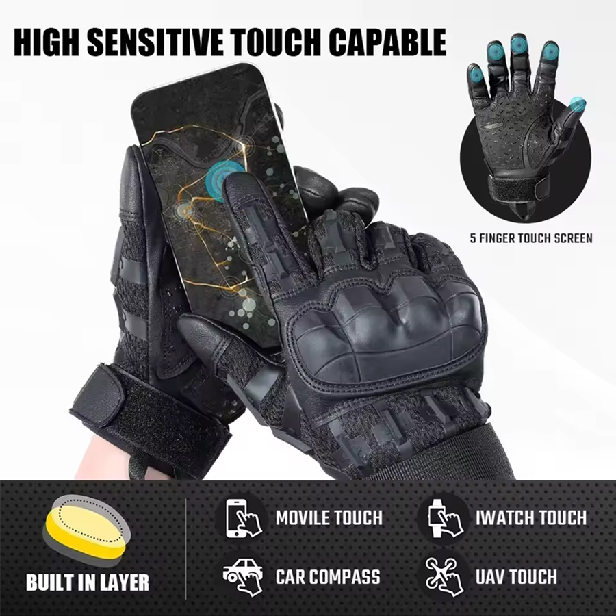 Tactical Gloves Touch Screen H - Cycling Gear Names recension och pris
