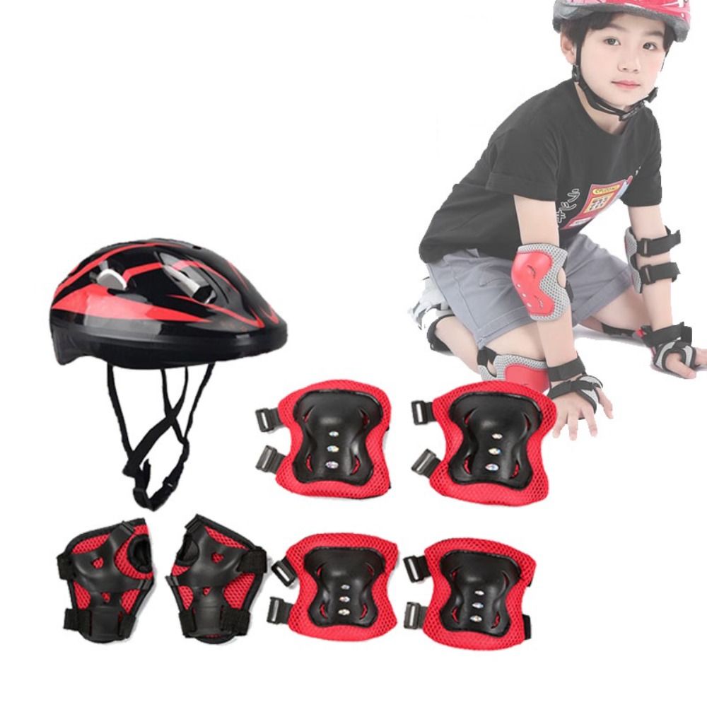 Kids Helmet Knee Elbow Pads Wr - Cycling Gear Kids recension och pris
