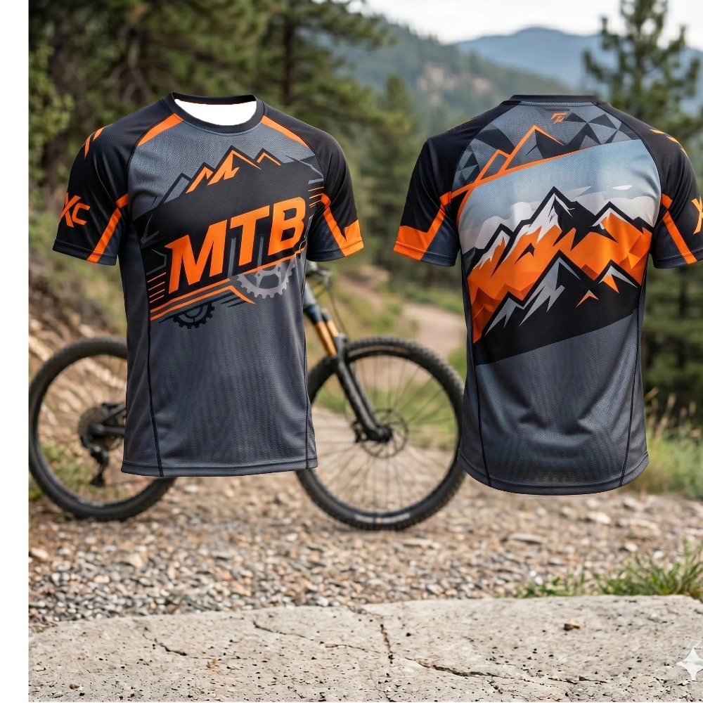 Mountain MTB Gear Print Men Qu - Xc Cycling Gear recension och pris