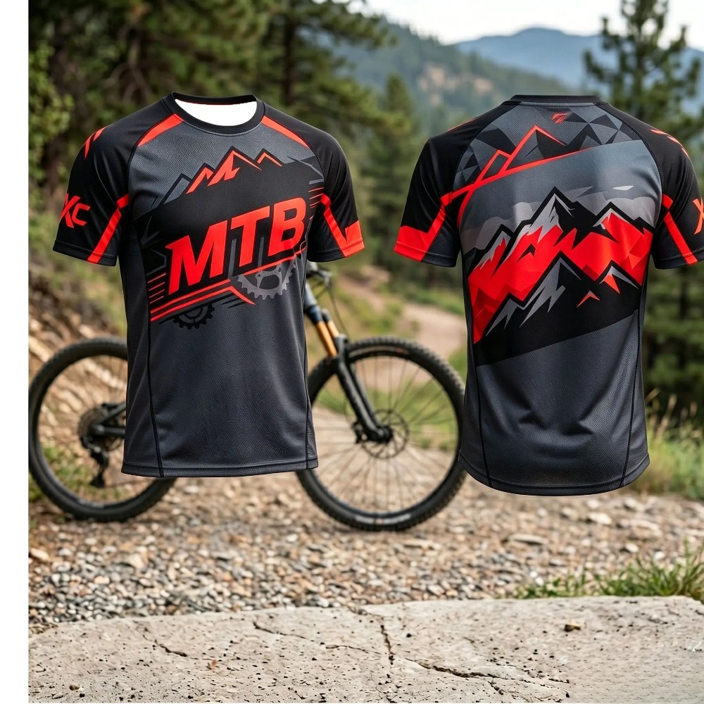 Mountain MTB Gear Print Men Qu - Xc Cycling Gear recension och pris